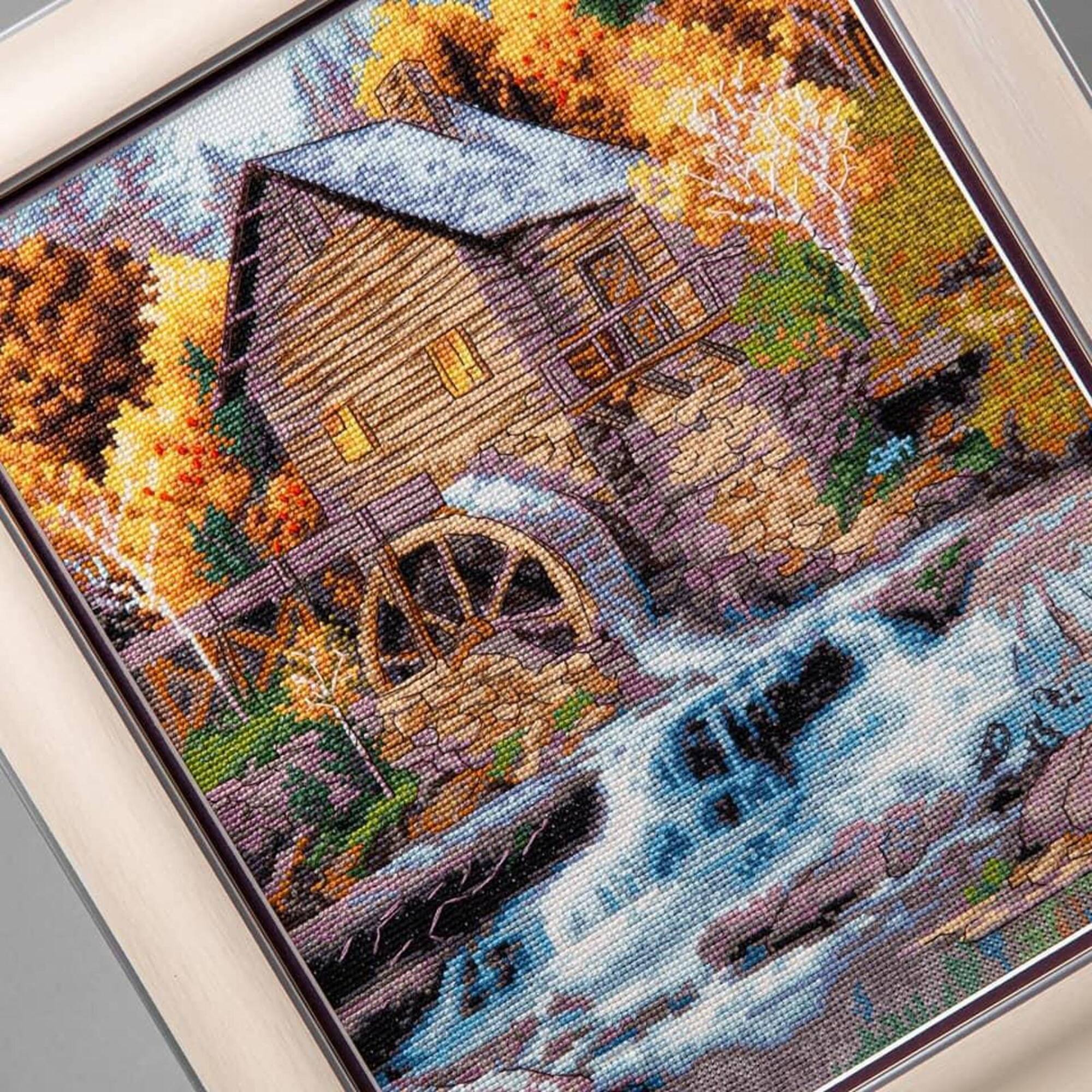 Charivna Mit Cross Stitch Kit Living Water